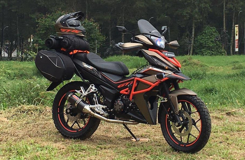 Honda Supra GTR 150 Adventure concept
