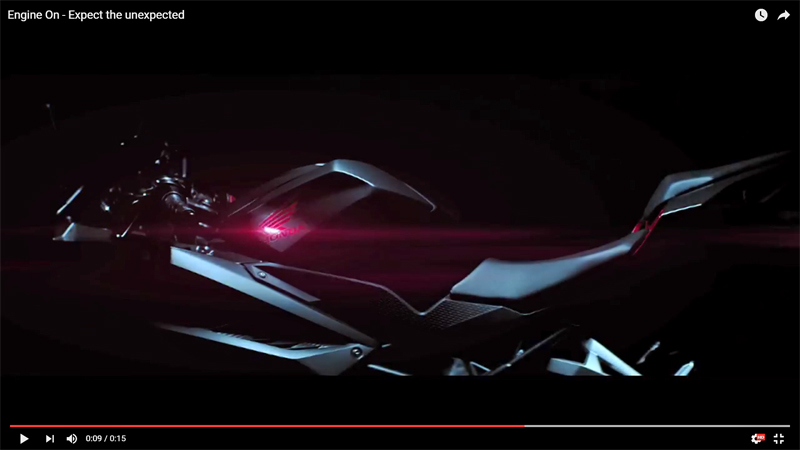 Honda CBR250RR 2017 - Teaser Βίντεο