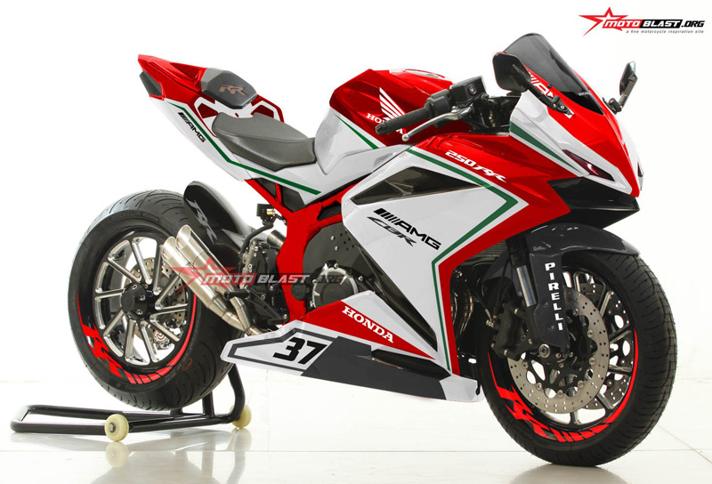Honda CBR250RR 2017 με βαφή MV Agusta Reparto Corse!