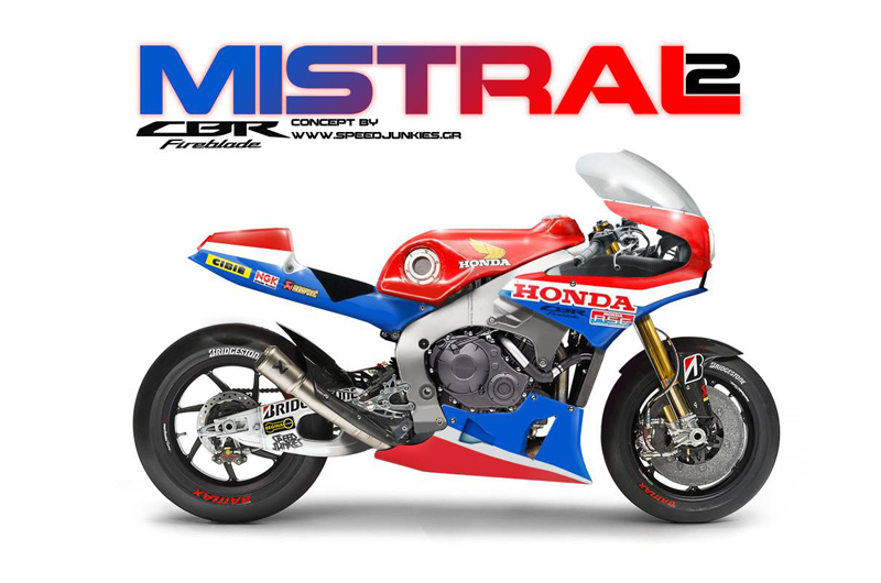 Honda Mistral CBR Fireblade Concept by Speed Junkies GR