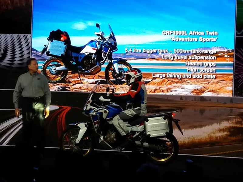 EICMA 2017 – Honda Africa Twin CRF1000L “Adventure Sports” 2018