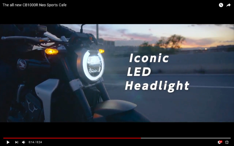Video - Honda CB1000R
