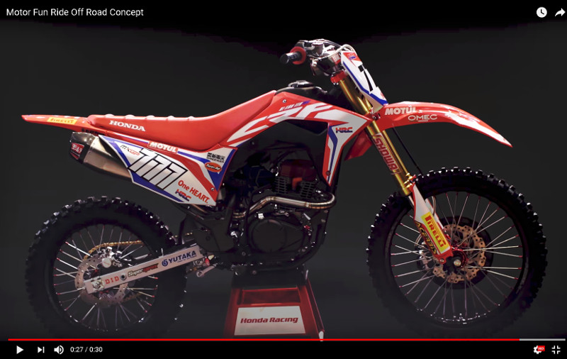 Honda CRF150 2018 &amp; CRF150 Concept - 2 Teaser Video