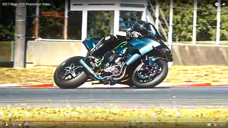 Kawasaki Ninja H2, H2 Carbon &amp; H2R 2017 - Επίσημα Video