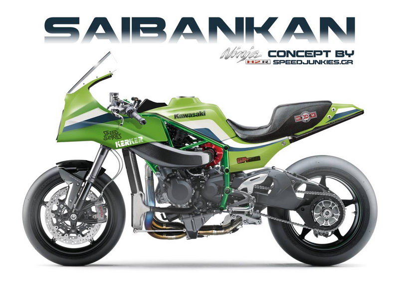Saibankan Ninja H2R Concept by Speed Junkies GR