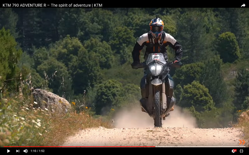 KTM 790 Adventure R – Video