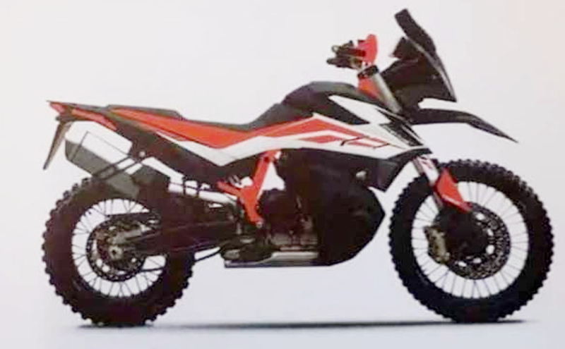 KTM 790 Adventure R 2019 - Διαρροή μπροσούρας