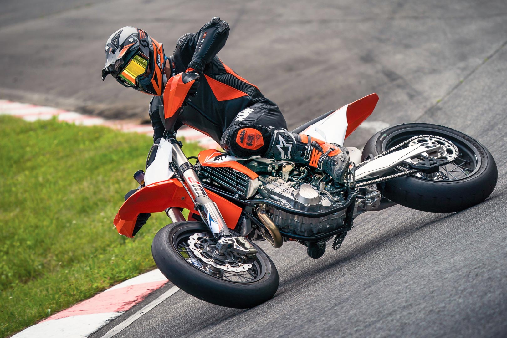 2021 KTM 450 SMR First Look supermoto racing motorcycle 3