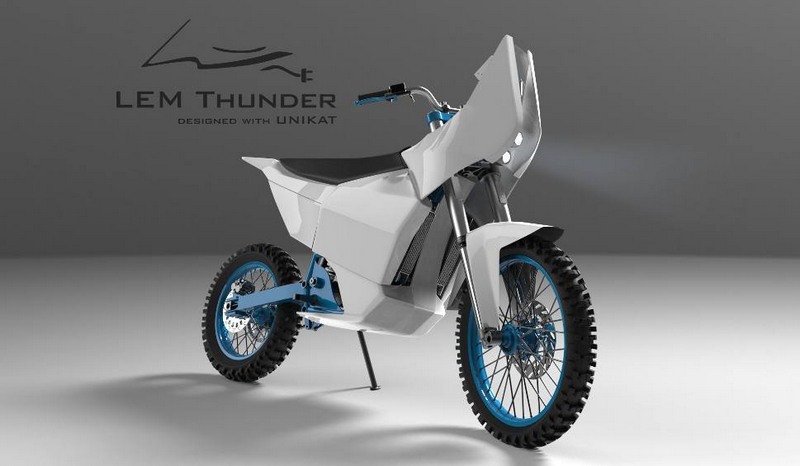 LEM Thunder - ηλεκτρική Rally μοτοσυκλέτα για το Dakar!