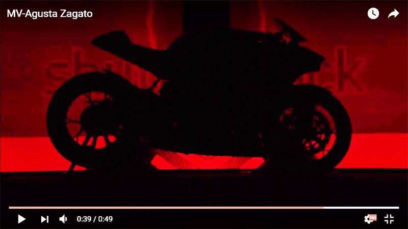MV Agusta Zagato - Teaser Video