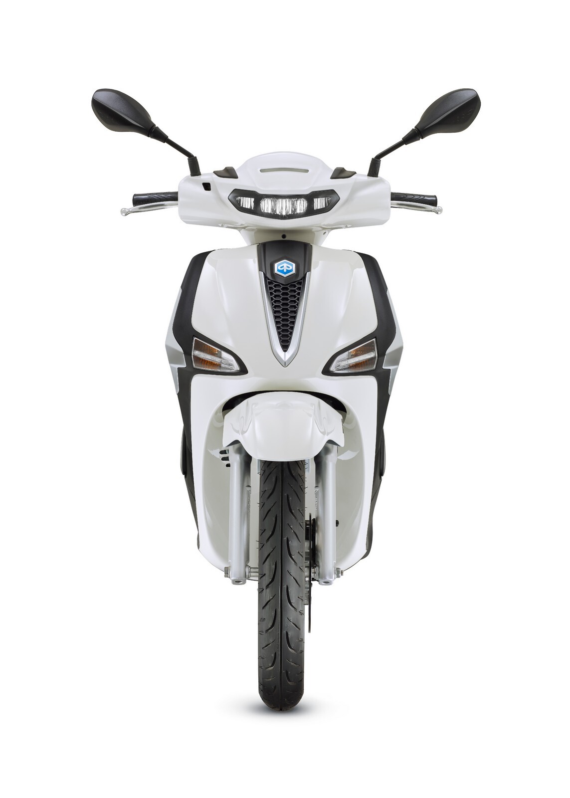 Piaggio Liberty 125 Bianco Luna Frontale