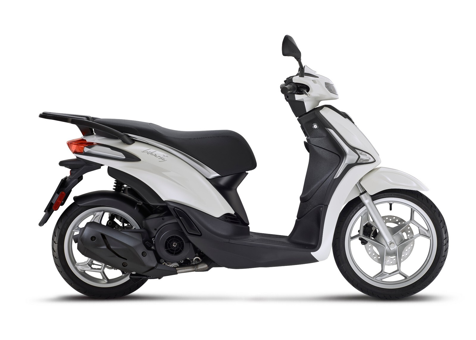 Piaggio Liberty 125 Bianco Luna Lat dx