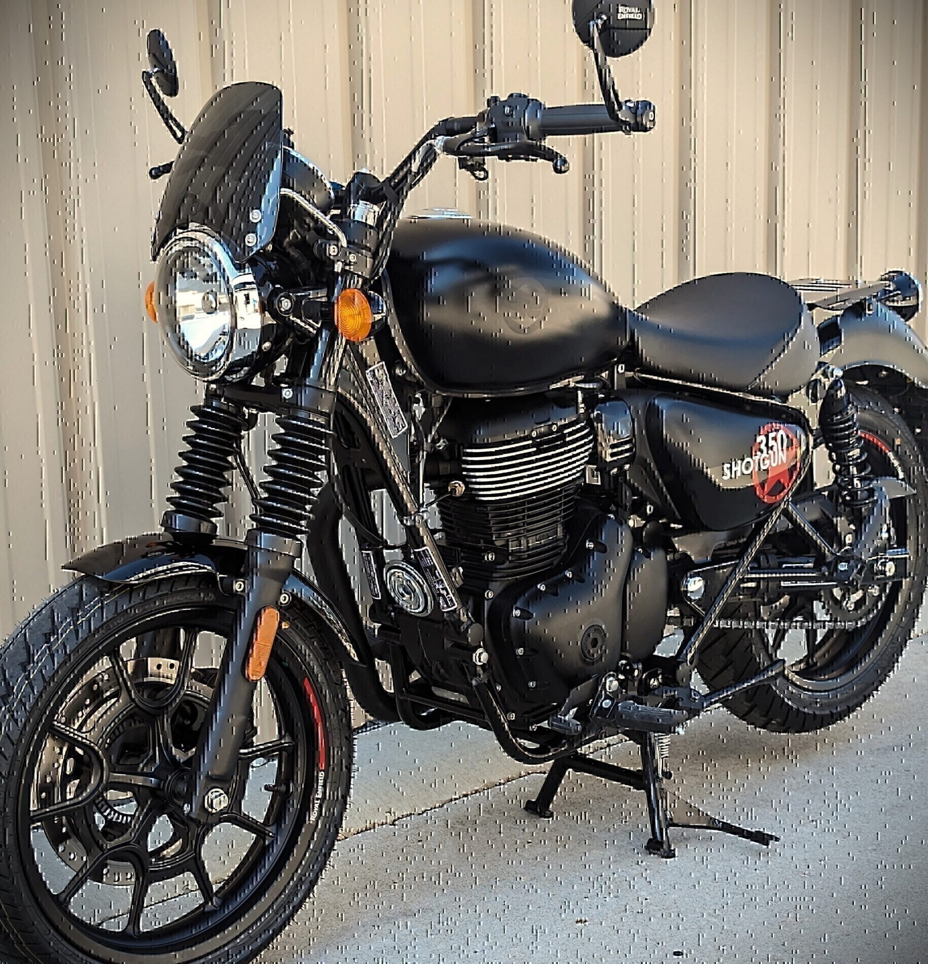re shotgun 350 custom 5