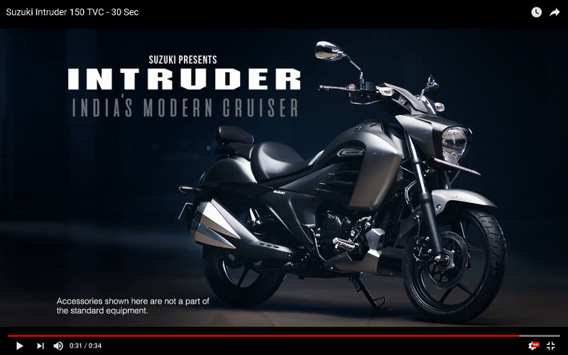 Suzuki Intruder 150 2018 - Video