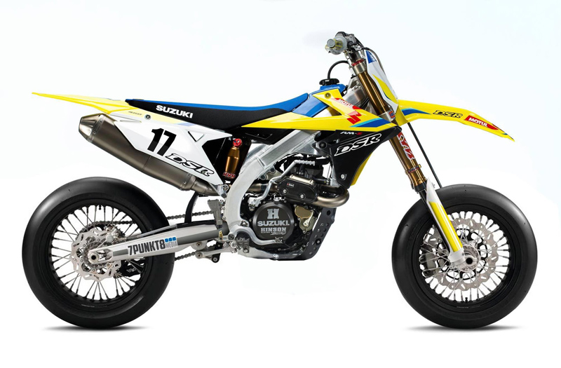 Suzuki RM-Z450 2018 σε Supermoto έκδοση!
