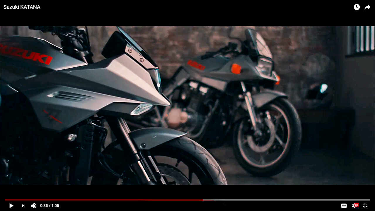 Suzuki Katana - Στιλάτο ιταλικό βίντεο που σε πωρώνει