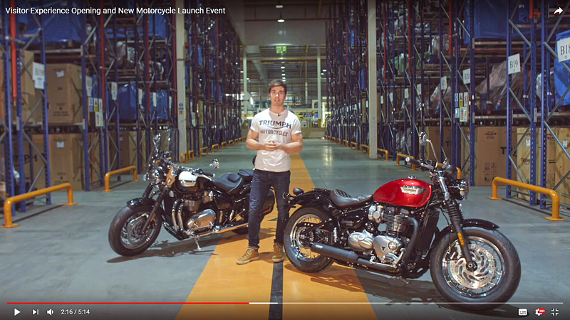 Triumph Bonneville Bobber Black &amp; Speedmaster: η παρουσίαση - Video