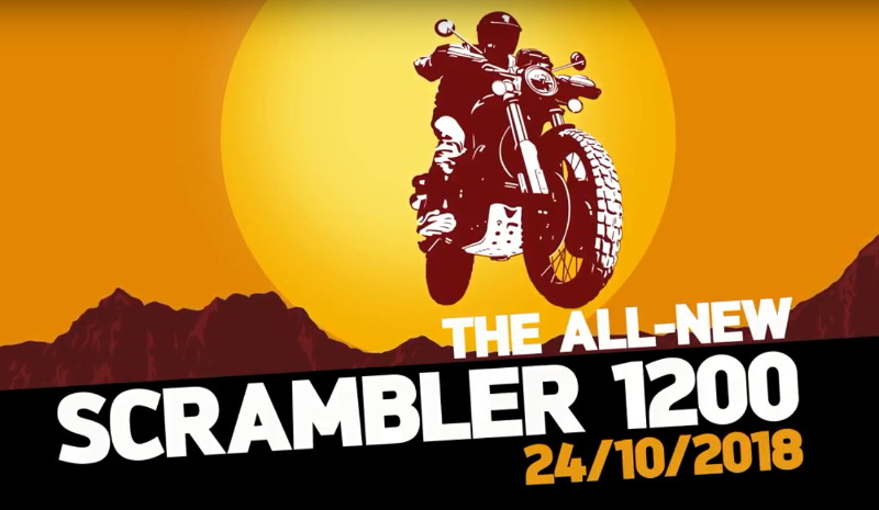 Triumph Scrambler 1200 - Δεύτερο Teaser Video