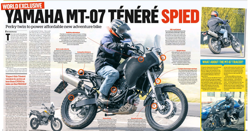yamaha mt07 tenere 8