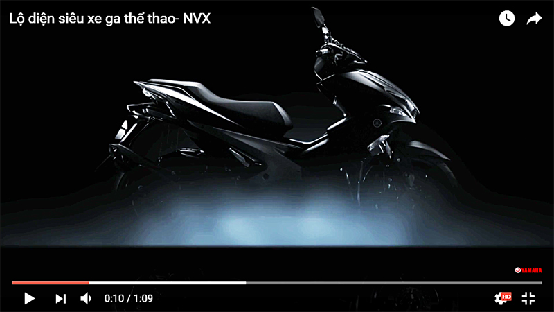 Yamaha NVX 150 2017 - Teaser Βίντεο