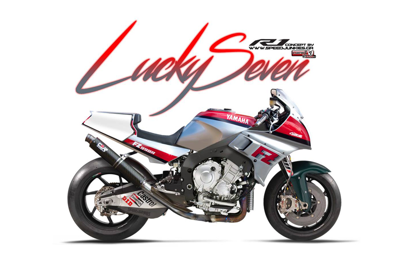 Lucky Seven R1 concept by Speed Junkies GR