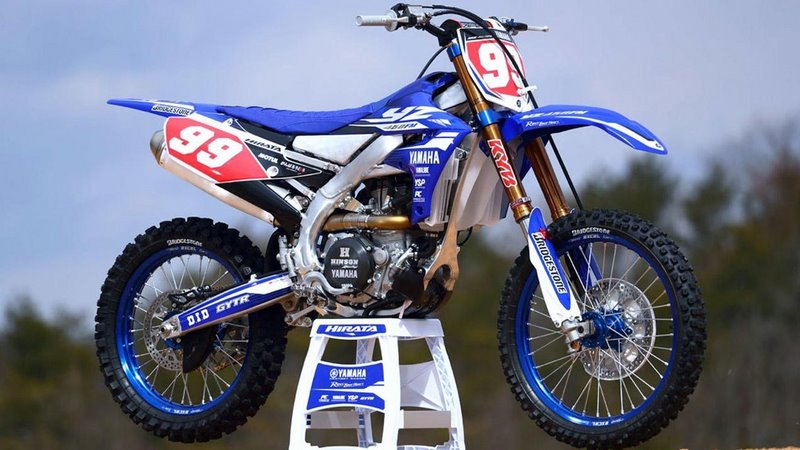 Yamaha YZ450F 2018 - Κατασκοπευτικές φωτογραφίες