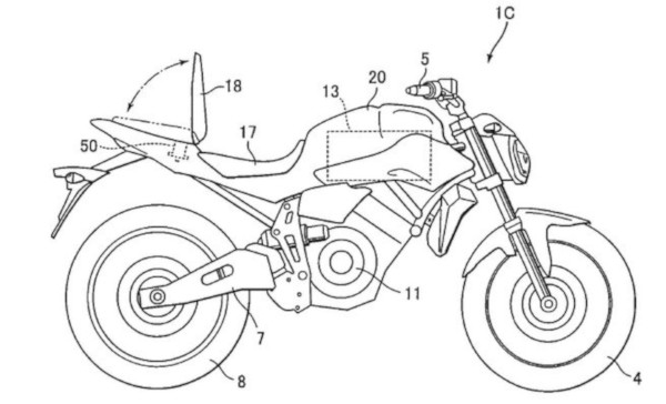 B brevetti yamaha moto elettrica 2 93231