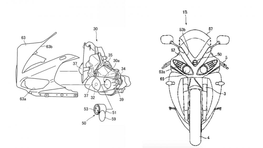 B brevetti yamaha moto elettrica 5 54693