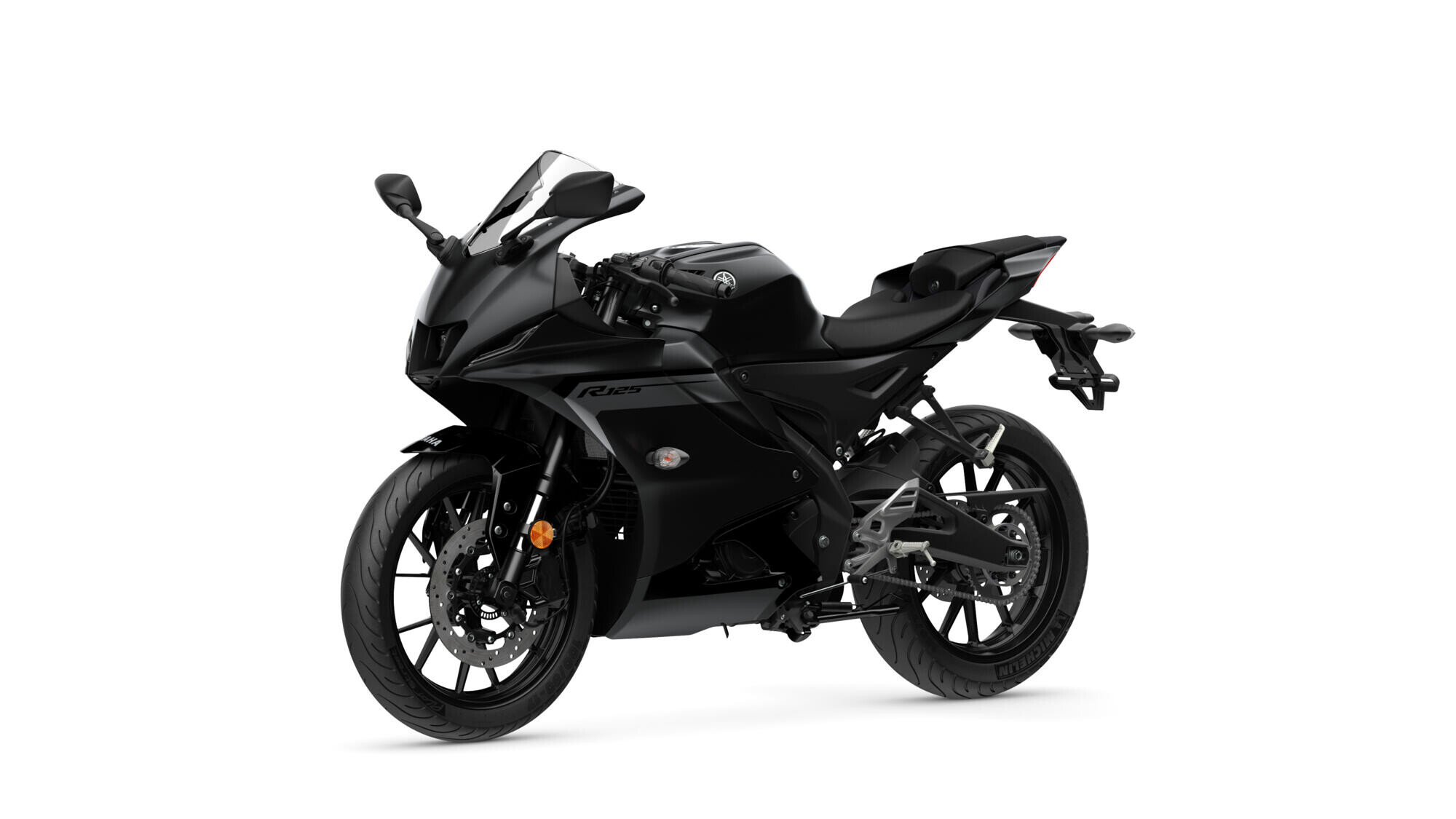 2025 Yamaha YZF R125 EU Tech Black Studio 007 03