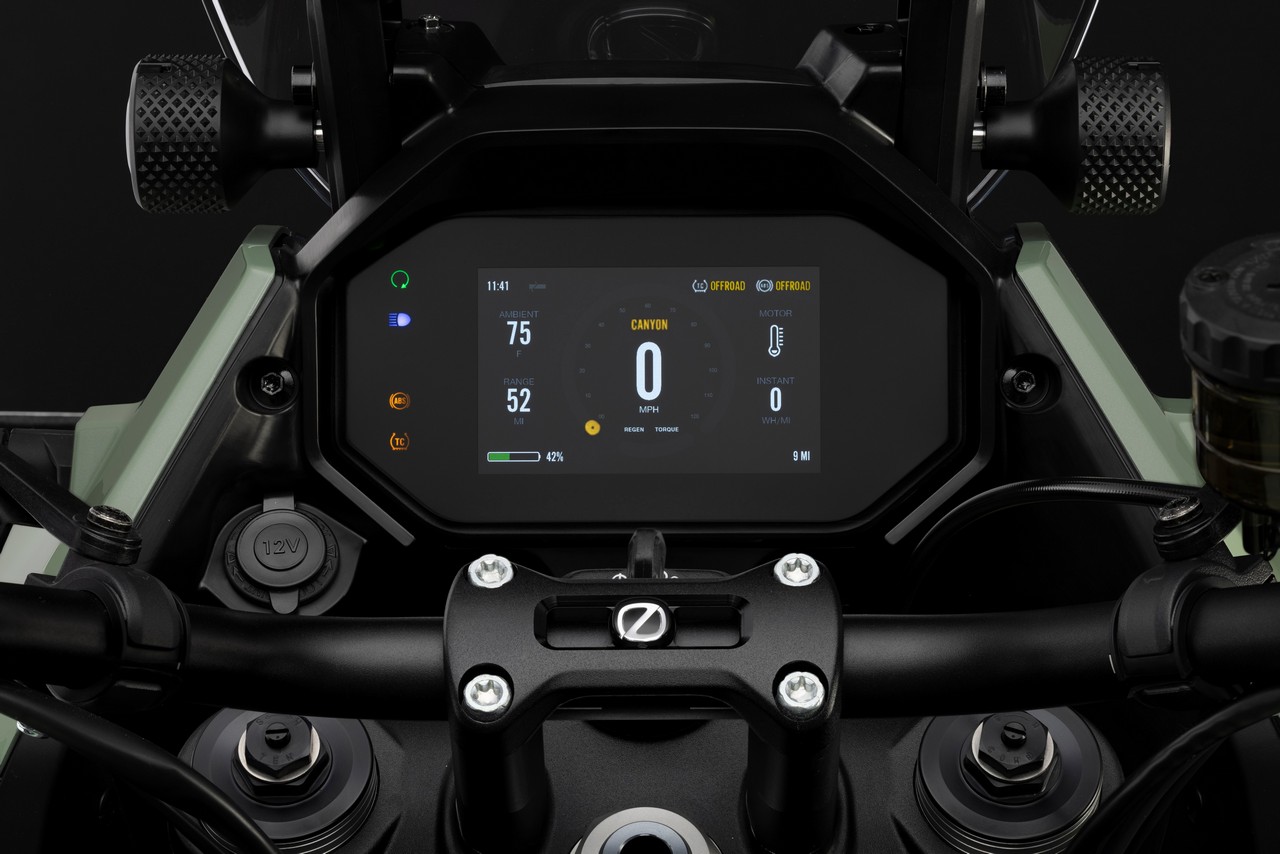 2023 Zero DSRX Dash Detail Canyon