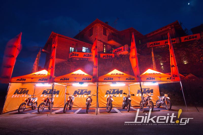 Ρεπορτάζ – Παρουσίαση KTM 2015 off road στην Ζήρεια