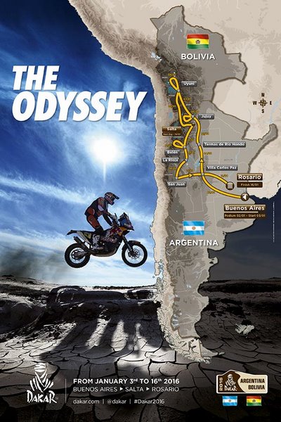 Ρεπορτάζ - Rally Dakar 2016 - Οδηγός παρακολούθησης