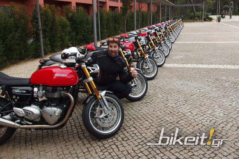 Ρεπορτάζ - Παρουσίαση Triumph Bonneville T120 - Thruxton R 2016
