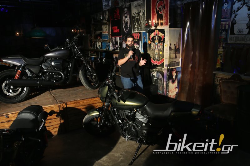 Ρεπορτάζ - Παρουσίαση Harley-Davidson Street Rod