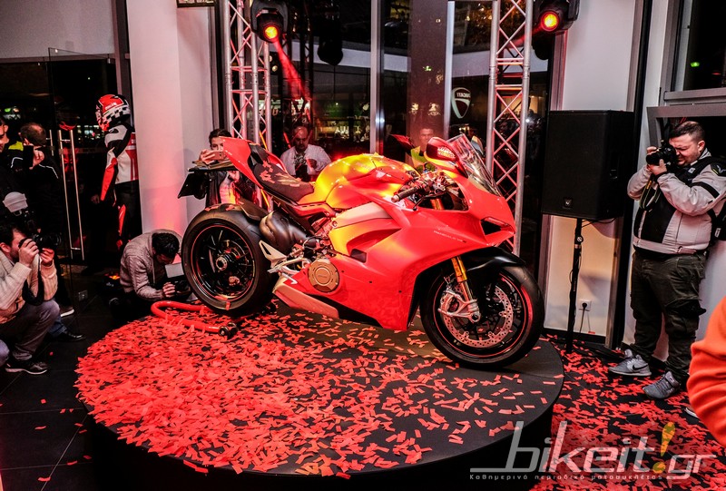 Ducati Panigale V4 – Παρουσιάστηκε επίσημα στην Ελλάδα!