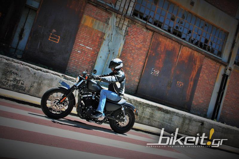 Test - Harley - Davidson XL 883Ν Iron 2014