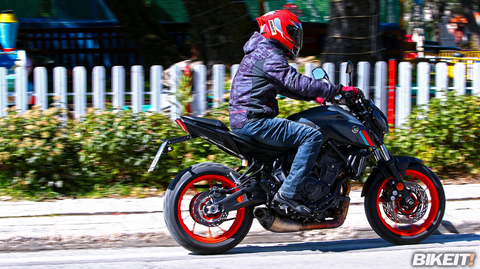 Yamaha MT07 2021 Bikeitgr test 00023