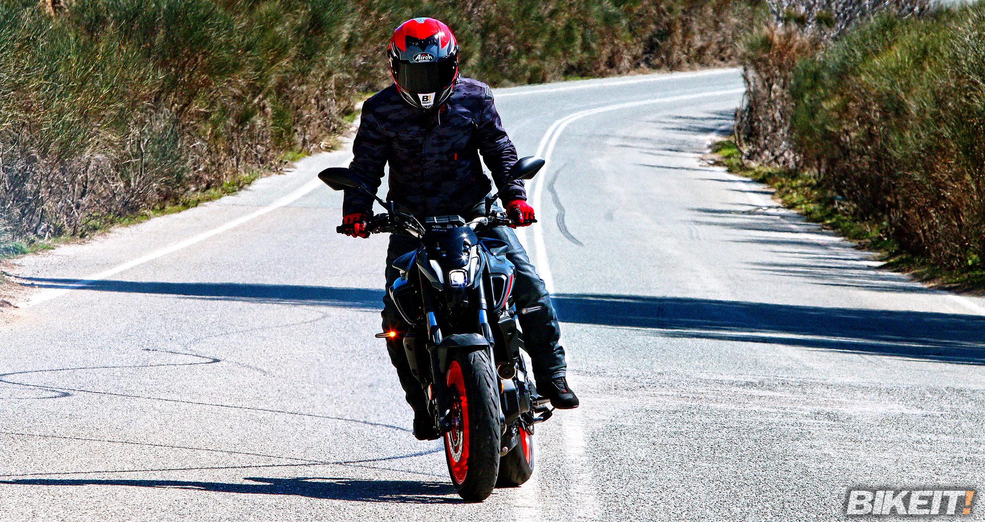 Yamaha MT07 2021 Bikeitgr test 00034