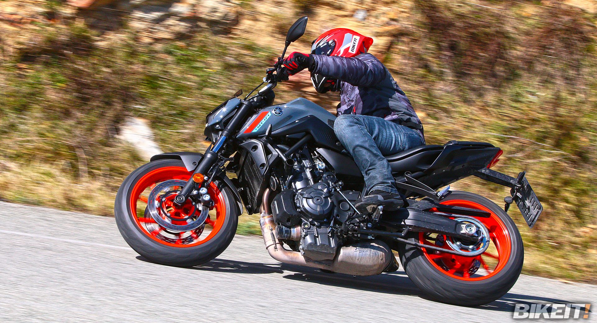 Yamaha MT07 2021 Bikeitgr test 00038