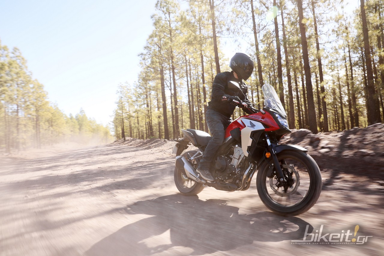 TEST - Honda CB500X 2019 - Αποστολή Τενερίφη