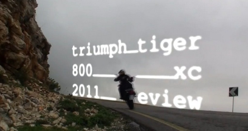 Triumph Tiger 800 XC 2011 - Video Test