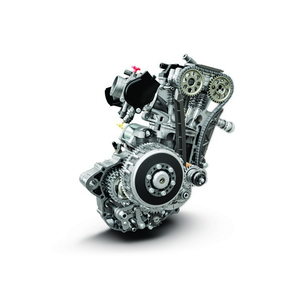 KTM 350 SX F MY2019 engine right inside