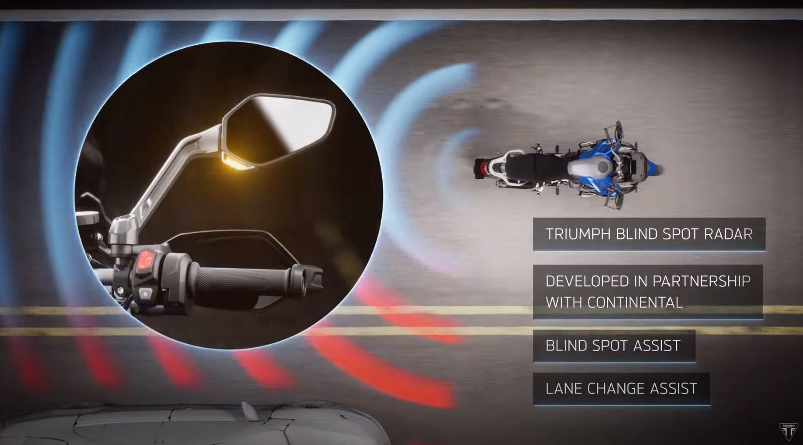 triumph tiger1200 radar