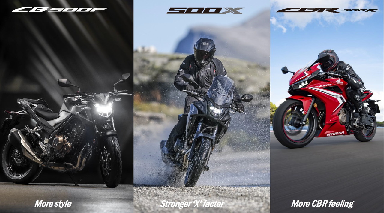 Honda CB500 series 2019 33