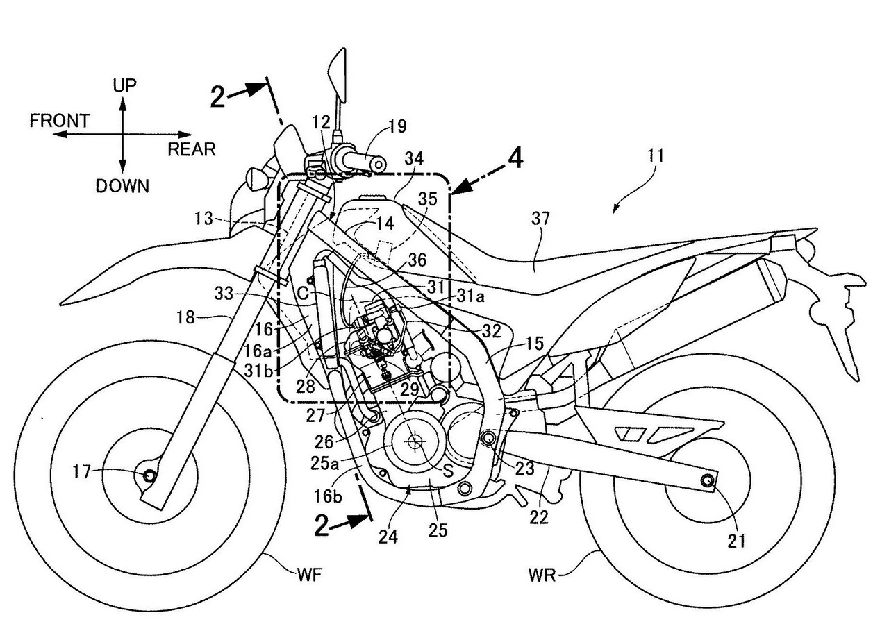 honda crf250l dimensions