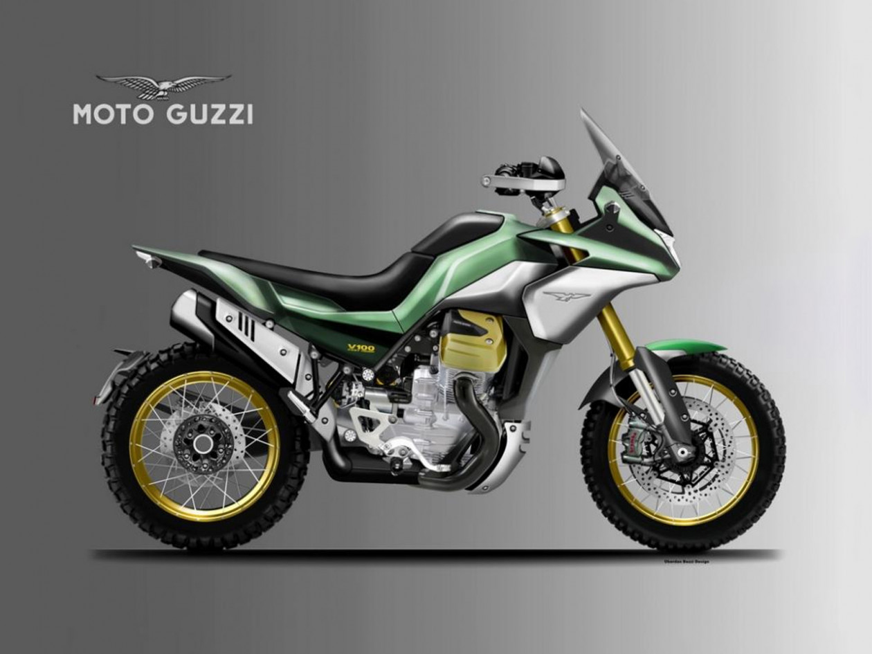 Moto Guzzi V100 Fast Rider Concept: Από το δρόμο στο χώμα μέσω φαντασίας
