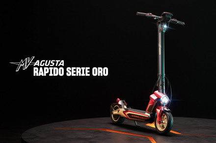 MV Agusta Rapido Serie Oro - Η τέχνη στην αστική κινητικότητα!