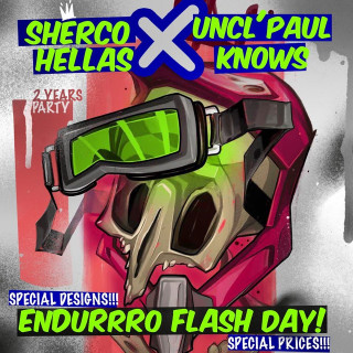 Sherco Hellas Endurrro flash day – Πάρτι γενεθλίων με τον tattoo artist Uncl Paul