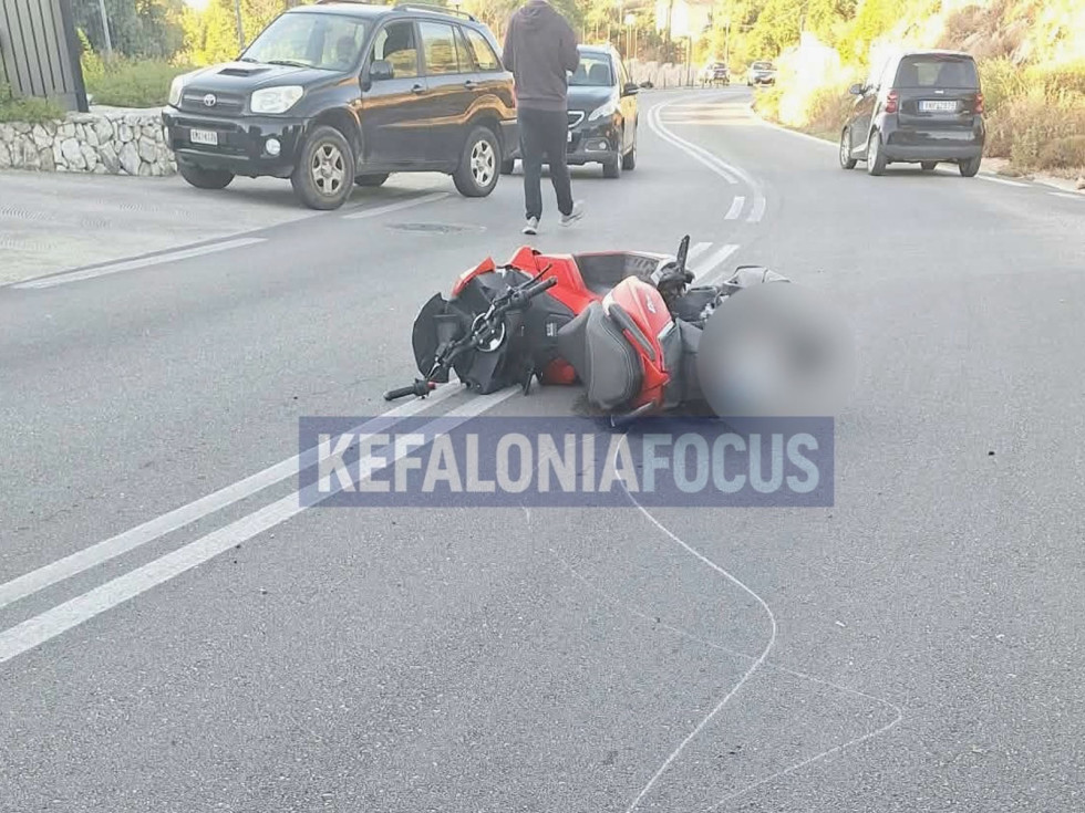 Ένας ακόμα δικυκλιστής έχασε τη ζωή του, αυτή τη φορά στην Κεφαλονιά