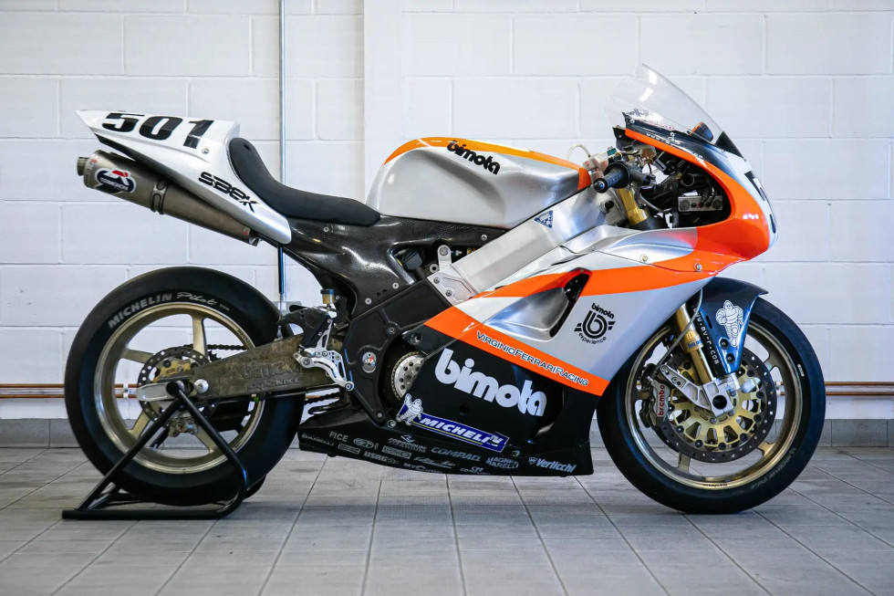 Σε δημοπρασία η αγωνιστική Bimota SB8K του Anthony Gobert